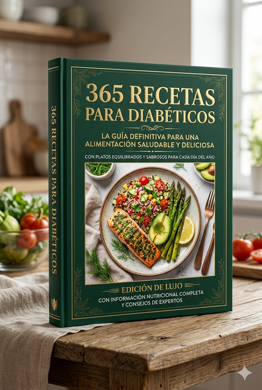 Cocina Sin Azúcar — 365 Recetas para Diabéticos
